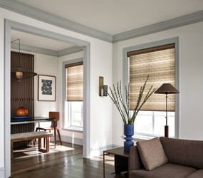 SouthSeas: Faux Woven Roller Shades